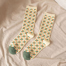 Girl Cute Printing Variety Breathable Winter Long Stocking