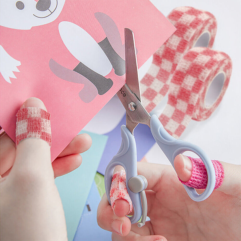 Self Adhesive Tape Elastic Bandage Finger Protector Binding for Cross Stitch