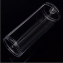 Round Container Memory Case Constitution Wattepad Box Organizer Remover Pap