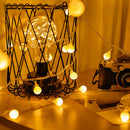 10m Camping LED Light String USB Hanging Decorative Lights (Warm Light) Newly
