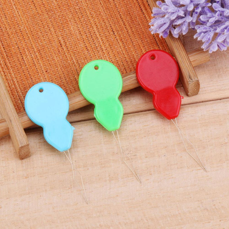 20pcs/Set DIY Needle Threader Clothing Sewing Craft Thread Guide Egg
