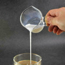 70ml Heat Resistant Double Spout Glass Coffee Measuring Cu For Kitchen Q3N6 L0B0