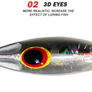 7cm 60g Spoon Jigbait Sinking Fishing Lure Artificial Tackle for River (Sil