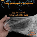 40pcs Spiders Halloween Spider Web Halloween Decorations Prop Party.