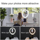 ZM-128 Photo Video 58W 224pcs LED Ring Light 5500K Dimmable Lamp (White)-221900.01