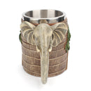 Coconut Tree Elephant Coffee Cup Tropical Rainforest Coffee Mug Creative Decor
