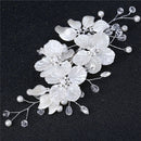 Floral Style Barrette Flower Hair Pin Bridal Clips Hair Combs Bridesmaid Tiara