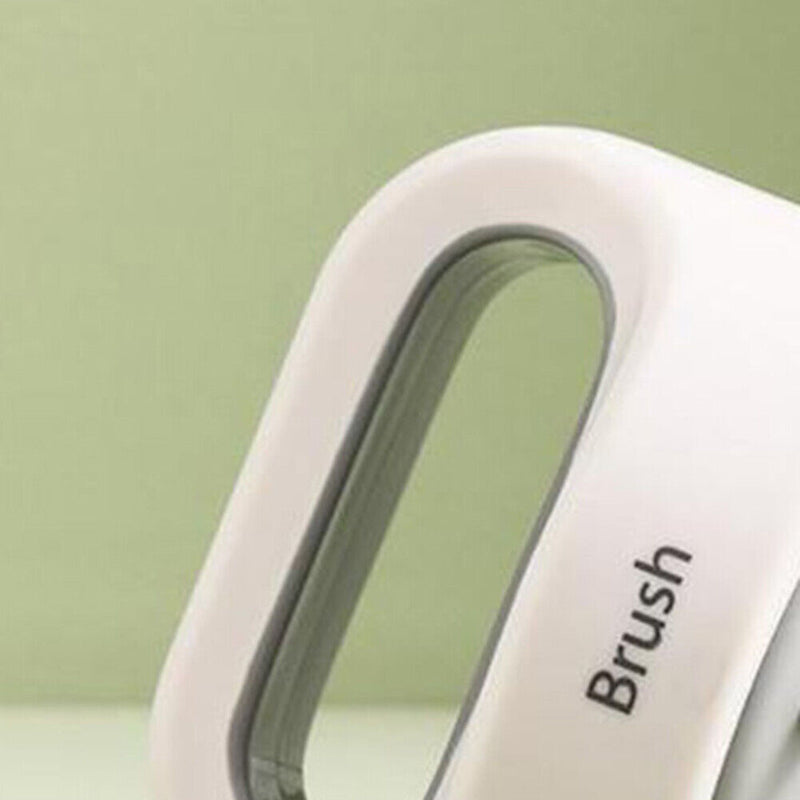 Silicone Scalp Head Massager Comb Handheld Hair Washing SPA Brush (Grey) Newly