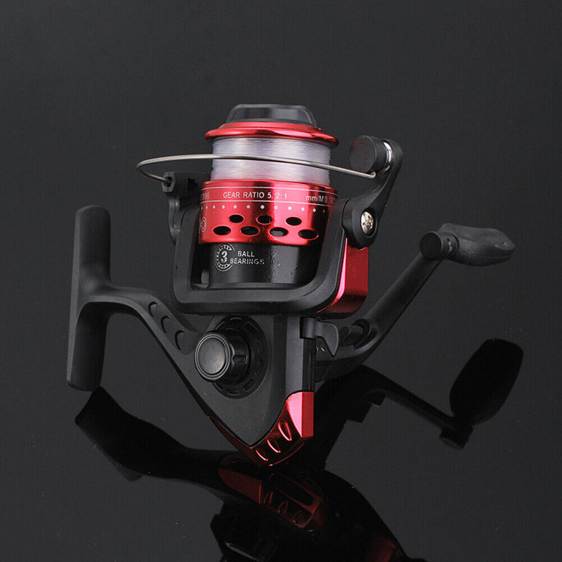 Spinning Reels 3BB Metal Spool Fishing Reel Gear Ratio 5.1/1 Sea Reels Tackle