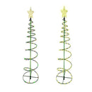 Solar Powered LED Christmas Tree Lawn Light Outdoor Garden Lamp (2pcs)