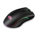 BLOODBAT M06 2.4GHz Wireless Mouse 7-Color Breathing Light Optical Mice for PC