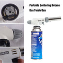 Portable Soldering Butane Gas Torch Gun Adjustable Barbecue Flame Torch
