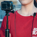 For OSMO ACTION Camera Vlog Video Recording 3.5mm Mini Clip-On Microphone Newly