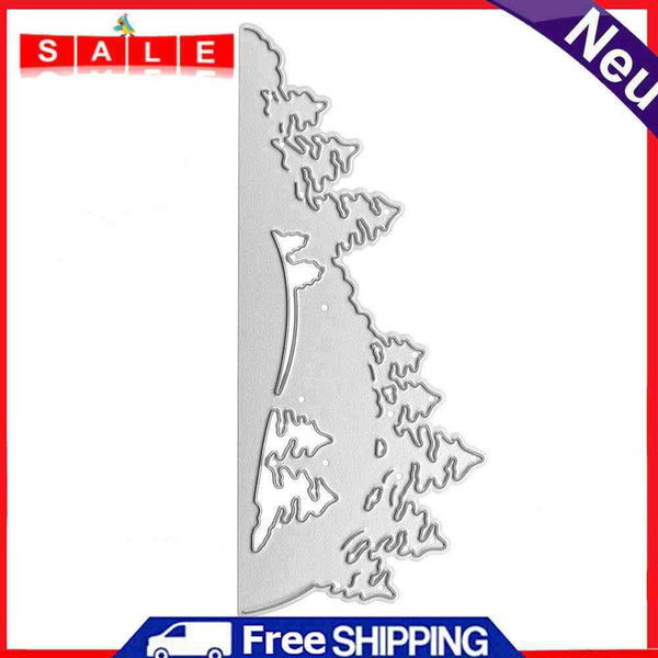 Tree Pattern Metal Punching Molds Stencil DIY Scrapbooking Dies Metal Christmas