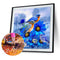5D Diamond Painting Blue Flower Bird Partial Special Shape Drill DIY Crafts Sets
