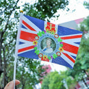 Street Parade Carnival Home Decor Hand Waving  Flag Table Decoration Queen