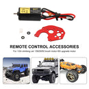 050 60T High Power Brushed Motor Waterproof for 1/24 RC RC Truck Boat Car