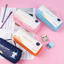 Organizer Astronaut Pencil Case Cosmetic Storage Big Pen Bag Makeup Pouch