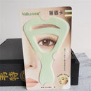 Drawing Card Grooming Shaping Mold Eyebrow Shaping Template Eyebrow Stencil