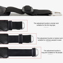 Reflective Strips Fleece Thickening Keep Warm Winter Knee Brace Riding Kneepad
