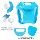 Camping Hiking Outdoor Collapsible Water Container BPA Free Plastic Folding
