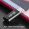 USB Type C to USB Type C Adapter 10Gbps 100W PD Male to Female Converter