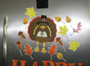 Large Happy Thanksgiving Magnetic Garage Door Banner Refrigerator Etc..