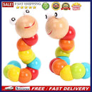 Kids Puzzle Educational Wooden Toys Flexible Fingers Twisting Colorful Worm