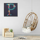 5D DIY Embroidery Letter Partial Special Shape Diamond Painting Home Decorati
