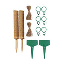 40cm Coir Moss Pole - Bamboo Root Support Climbing Monstera H O Plant Moss X7Z5