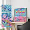 Diamond painting 5D DIY calligraphy and painting crystal diamond (B1713) Newly
