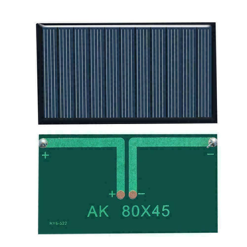 5V 75MA Mini Solar Panel System For DIY Battery Cell Y4S4 L6C0 Charger W3J5