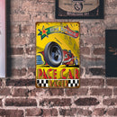 Pace Car Retro Metal Plate Tin Sign Plate for Bar Pub Club Cafe Iron Paintings