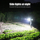 COB LED Flashlight 1200mAh Waterproof Emergency Hammer Working Light for Camping