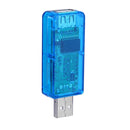 USB Charger DC 3.2-10V 0-3A Red+Blue LED Display Current Voltage Meter(Blue