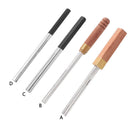 Guitar Fret Crowning File Wooden Handle Polished Repair Luthier Tool (A)