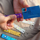Credit Card Puller Silicone Molds Set DIY 2 Molds and 12 Debit Bank Card Grab
