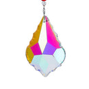 Crystal Pendant Colorful Beads Hanging Drop Wind Chime Garden Decor (A) Newly
