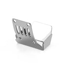 2PCS Anti-Slip Stainless Steel Protector Plate for Axial SCX24 DJ 1/24 RC Crawler Car