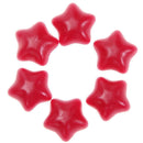 100pcs Five-Pointed Star Stamp Paint Wax Envelope Card Sealing Wax(Wine Red