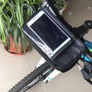MTB Bike Road Bicycle Handlebar Phone Navigation Bag with Reflective Strip Newly