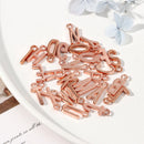Making DIY Necklace Pendant Bracelet Beads Letter A-Z Charms Small Charm
