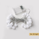 LED Bulbs String Lights Outdoor Garden Waterproof Ball String Decoration Lamp