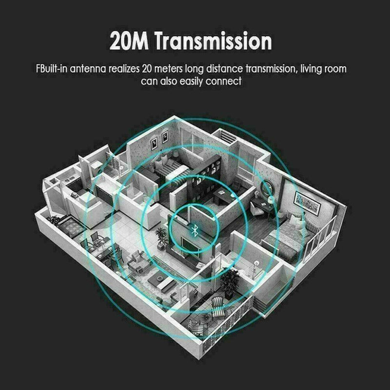 USB Bluetooth 5.0 Adapter Wireless Dongle Stereo Audio TV Laptop PC B0V4 O1I7