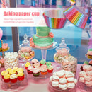 100pcs Paper Cupcake Cup Aluminium Foil Muffin Baking Cups Bakeware Mold Newly