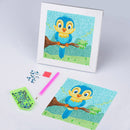 DIY Diamond Painting Full Round Crystal Drill Animal Decor for Kids (DX050)