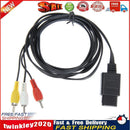 1.8m 6FT AV TV RCA Game Video Cable Cord for Snes Nintendo 64 N64 Newly
