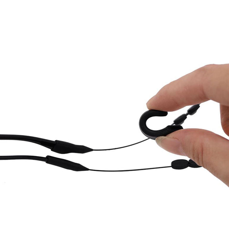 Adjustable Glasses Strap Non-Slip Eyeglass Strap Comes with Ear Hook 3 Piec