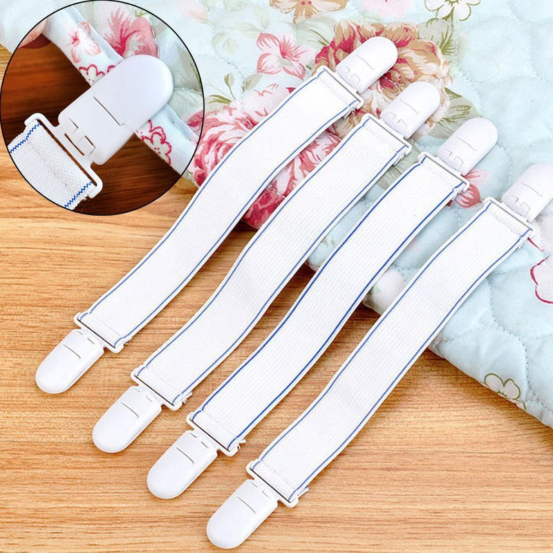 Elastic Belt Blanket Grippers Mattress Clip Bed Sheets Buckle Clothes Pegs