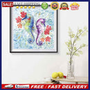 5D DIY Diamond Painting Hippocampus Kits Full Round Drill Wall Rhinestone Decor